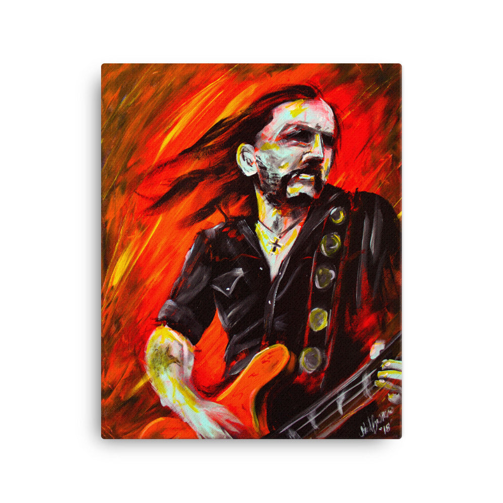 Ace of Spades - 16" x 20" Canvas