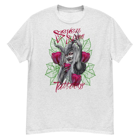 Seven Sins Cotton T-shirt (Design on Front)