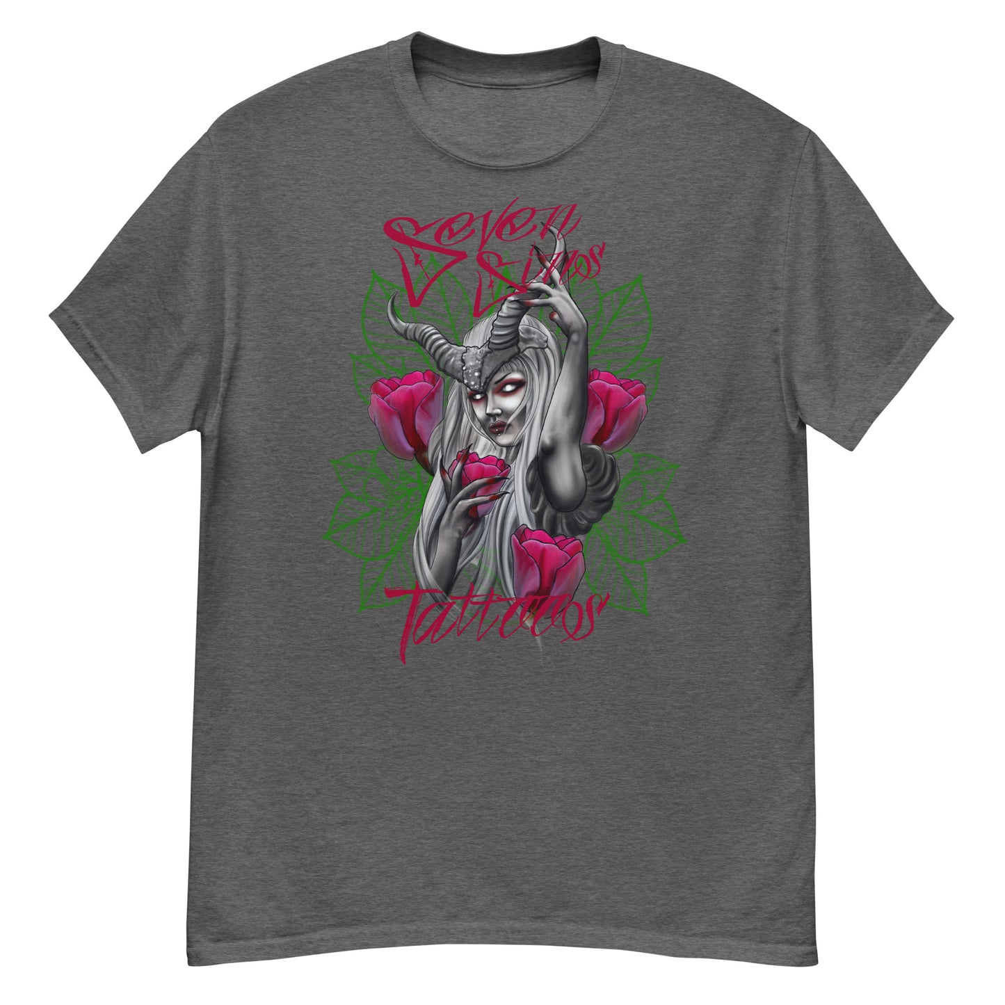 Seven Sins Cotton T-shirt (Design on Front)